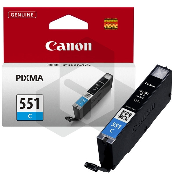 Canon CLI-551C inktcartridge cyaan (origineel)