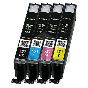 Canon CLI-551 multipack BK/C/M/Y (origineel)