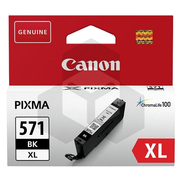 Canon CLI-571BK XL inktcartridge zwart hoge capaciteit (origineel)