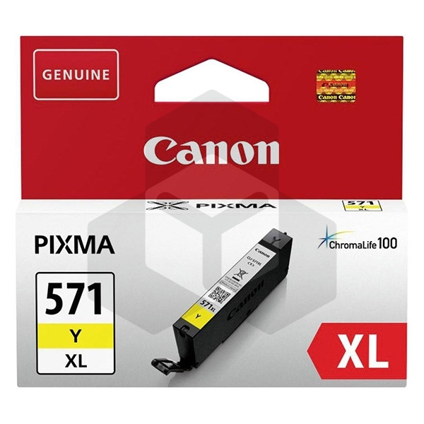 Canon CLI-571Y XL inktcartridge geel hoge capaciteit (origineel)
