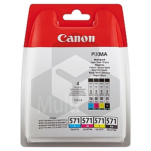 Canon CLI-571 multipack BK/C/M/Y (origineel)