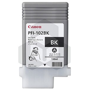 Canon PFI-102BK inktcartridge zwart (origineel)