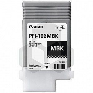 Canon PFI-106MBK inktcartridge mat zwart (origineel)