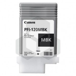 Canon PFI-120MBK inktcartridge matzwart (origineel)