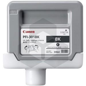 Canon PFI-301BK inktcartridge zwart (origineel)