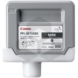 Canon PFI-301MBK inktcartridge mat zwart (origineel)