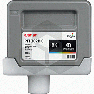 Canon PFI-302BK inktcartridge zwart (origineel) Canon PFI-302BK inktcartridge zwart (origineel)