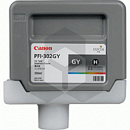 Canon PFI-302GY inktcartridge grijs (origineel) Canon PFI-302GY inktcartridge grijs (origineel)