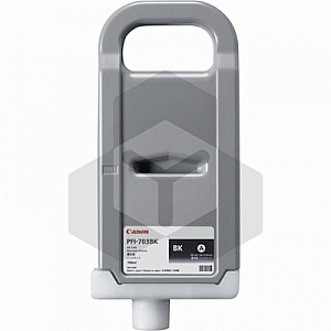 Canon PFI-703BK inktcartridge zwart hoge capaciteit (origineel)