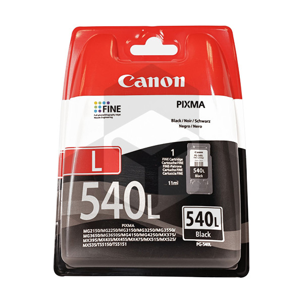 Canon PG-540L inktcartridge zwart (origineel)