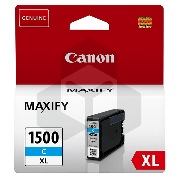 Canon PGI-1500C XL inktcartridge cyaan hoge capaciteit (origineel)