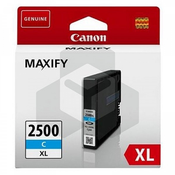 Canon PGI-2500C XL inktcartridge cyaan hoge capaciteit (origineel)