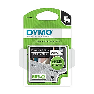 Dymo 16959 tape permanent polyester 12 mm (origineel)