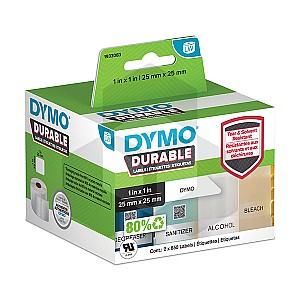 Dymo 1933083 duurzame vierkante etiketten (origineel)