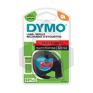 Dymo 91203 tape rood 12 mm (origineel)