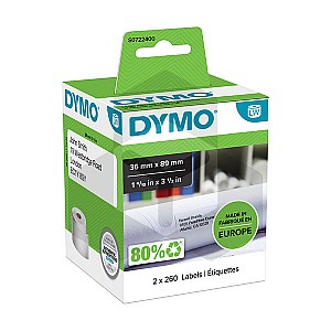 Dymo 99012 brede adresetiketten (origineel)