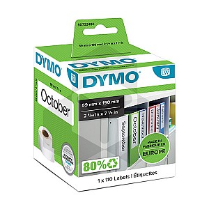 Dymo 99019 brede ordneretiketten (origineel)