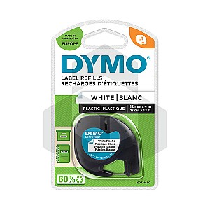 Dymo S0721660 / 91221 plastic tape wit 12 mm (origineel)