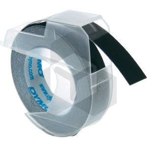 Dymo S0898130 reliëftape wit op zwart (origineel)