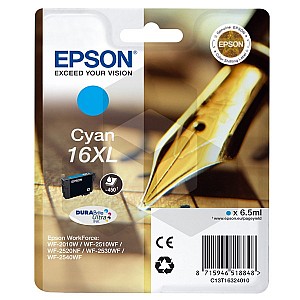 Epson 16XL (T1632) inktcartridge cyaan hoge capaciteit (origineel)