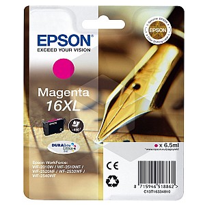 Epson 16XL (T1633) inktcartridge magenta hoge capaciteit (origineel)