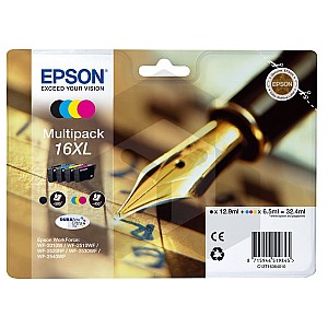 Epson 16XL (T1636) multipack 4 kleuren hoge capaciteit (origineel)