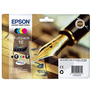 Epson 16 (T1626) multipack 4 kleuren (origineel)