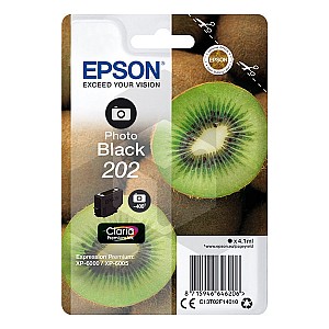 Epson 202 inktcartridge foto zwart (origineel)