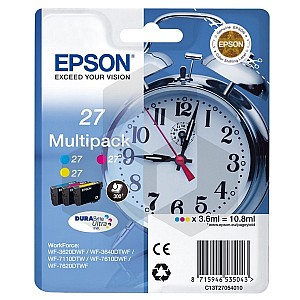 Epson 27 (T2705) multipack 3 kleuren (origineel)