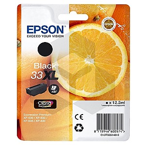 Epson 33XL (T3351) inktcartridge zwart hoge capaciteit (origineel)
