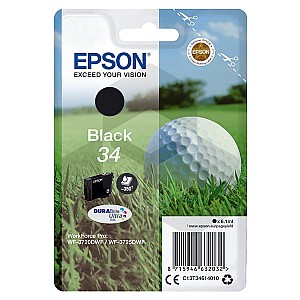 Epson 34 (T3461) inktcartridge zwart (origineel)