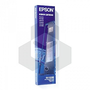 Epson S015086 inktlint zwart (origineel)