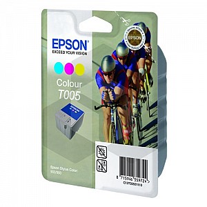 Epson T005 inktcartridge kleur (origineel)