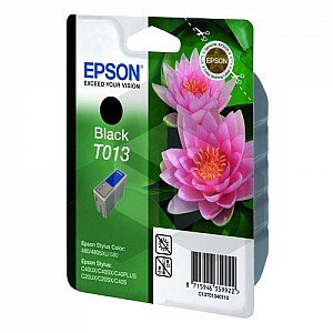 Epson T013 inktcartridge zwart (origineel)