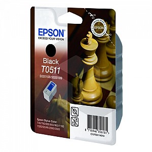 Epson T051 inktcartridge zwart (origineel)