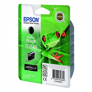 Epson T0548 inktcartridge mat zwart (origineel)