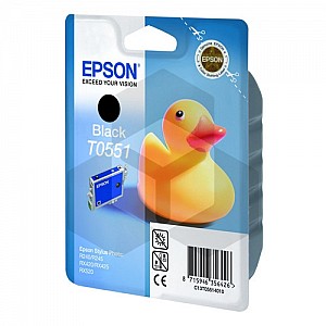 Epson T0551 inktcartridge zwart (origineel)