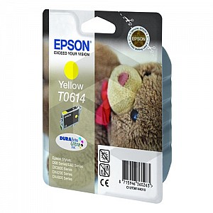 Epson T0614 inktcartridge geel (origineel)