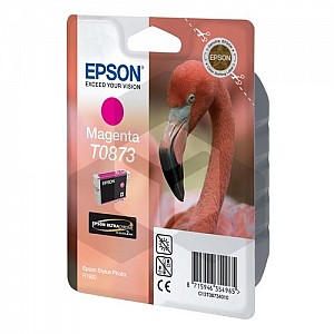 Epson T0873 inktcartridge magenta (origineel)