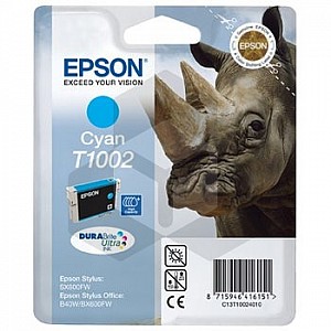 Epson T1002 inktcartridge cyaan (origineel)