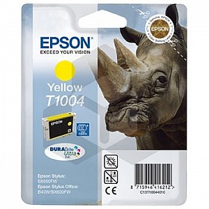 Epson T1004 inktcartridge geel (origineel)