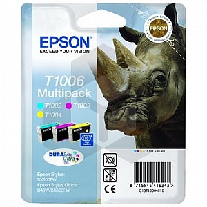Epson T1006 multipack 3 inktcartridges (origineel)