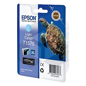 Epson T1575 inktcartridge licht cyaan (origineel)