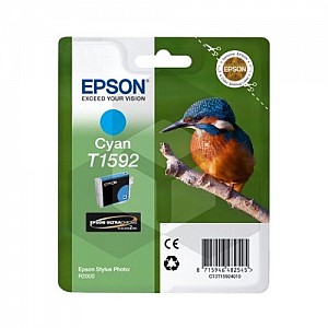 Epson T1592 inktcartridge cyaan (origineel)