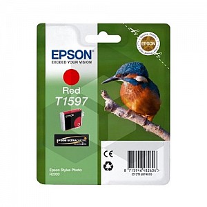 Epson T1597 inktcartridge rood (origineel)