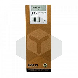 Epson T5447 inktcartridge licht zwart hoge capaciteit (origineel)