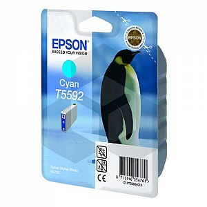 Epson T5592 inktcartridge cyaan (origineel)