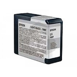 Epson T5807 inktcartridge licht zwart (origineel)