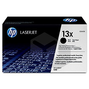 HP 13X (Q2613X) toner zwart hoge capaciteit (origineel)