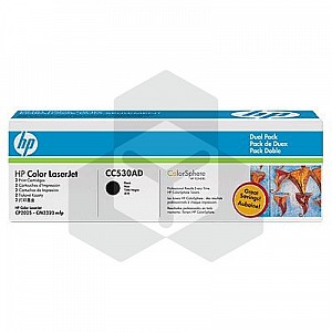 HP 304A (CC530AD) toner zwart dubbelpak (origineel)